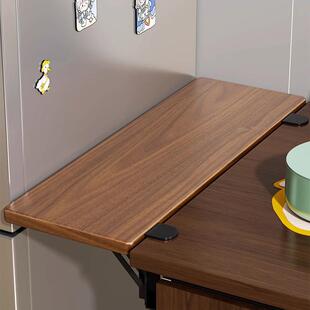 实木桌面延长板电脑桌子键盘托架可折叠免打孔置物架空间扩展支撑