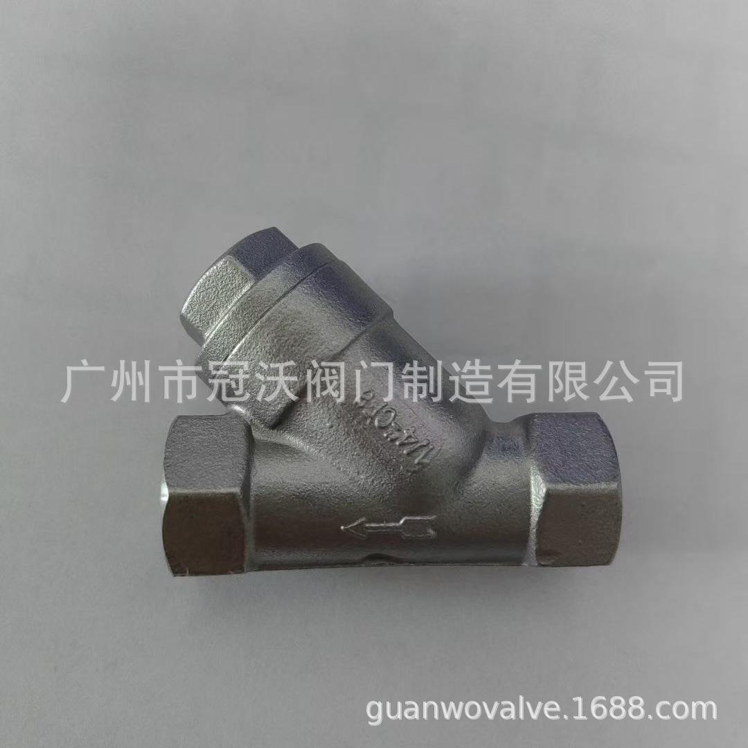 304 316不锈钢Y型过滤器 GL11W-16P GL11W-25P GL11W-40P过滤器