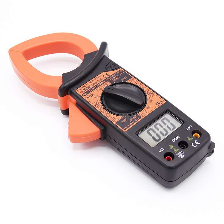 胜利数字钳形表DM6266/6016B数字钳型表 自动量程万用表