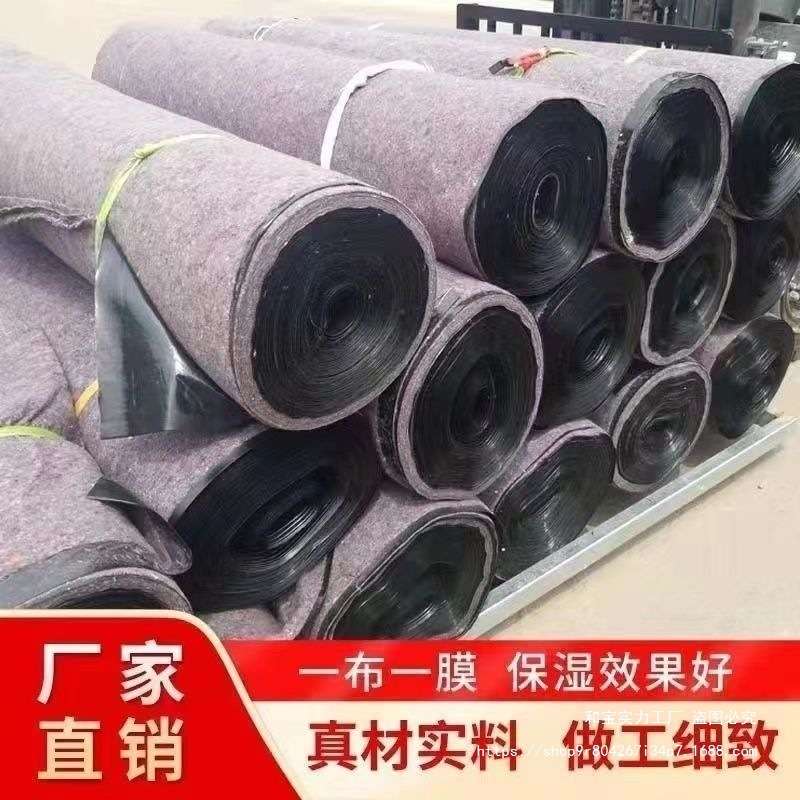 一布一膜防水毛毡加厚土工布养殖大棚保温棉被屋顶防渗防漏雨防晒