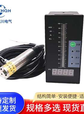 东川电气T804-01-23-HHLL-P智能单光柱测控仪4-20mA液位显示器