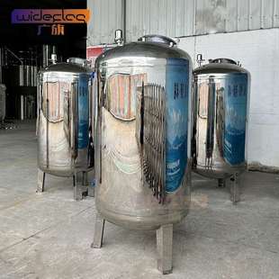 广旗304液体保存罐 圆形大容量储水罐 316不锈钢水箱