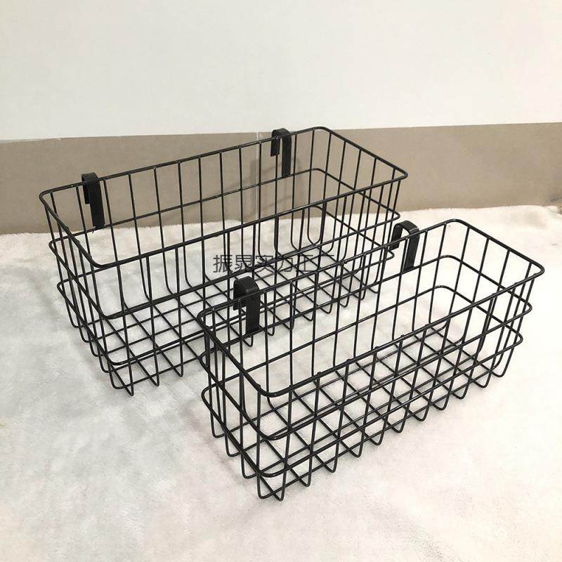 铁艺收纳筐家用北欧篮子厨房浴室免钉挂篮壁挂篮多功能杂物整理架,3C数码配件,USB灯,淘宝优惠券,粉丝福利购,淘宝优惠卷