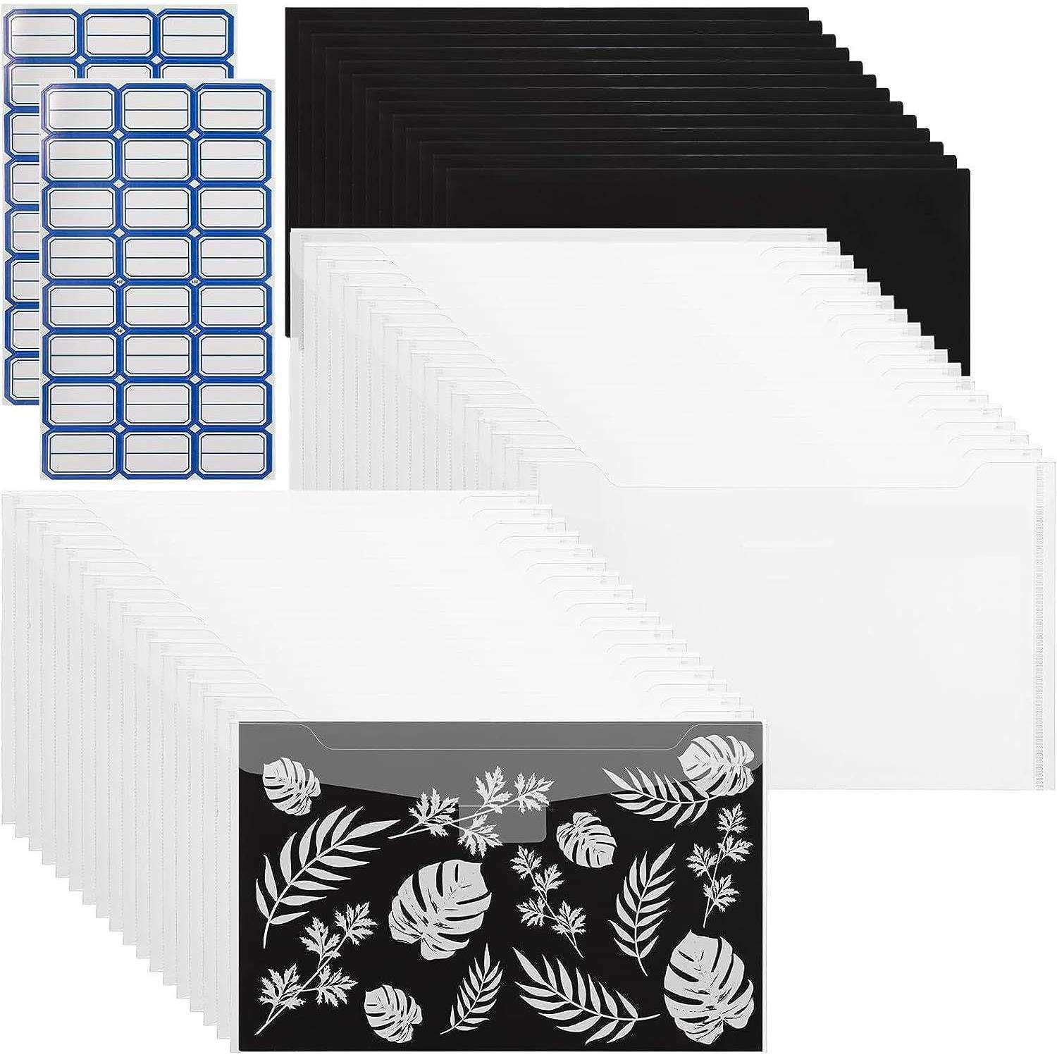 印章模具储物袋 带橡胶磁性板 信封存储收纳盒,用于卡片制作