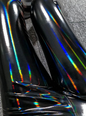 极速NORMOV Fashion Ladies LegginCgs PU Leather Leggings Blac