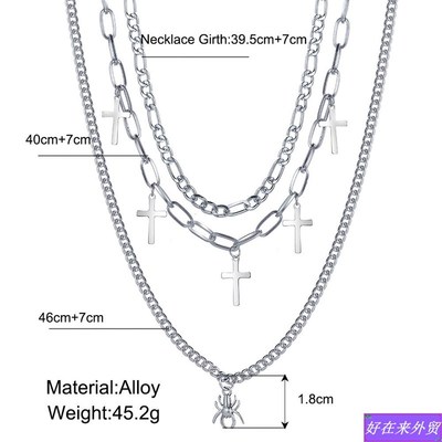 极速simple New multiplayer clothing accessories pendant neck