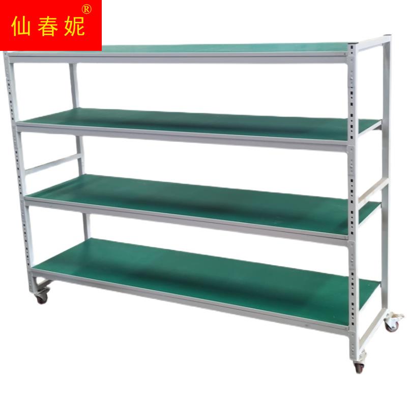 极速老架试架带化轮移q动货架防静电周定转多功能置物推测架车间