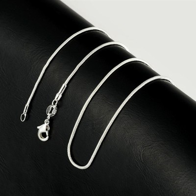 极速Snake Chain Necklace u20 inch snake bone chain simple an