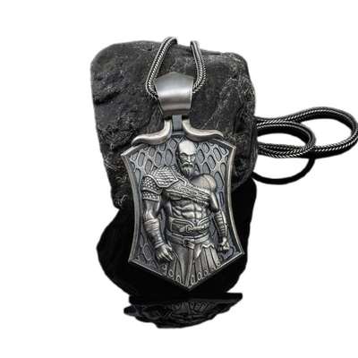 极速Nordic Vhiking Ares Pendant Mens Punk Titanium Steel Ne