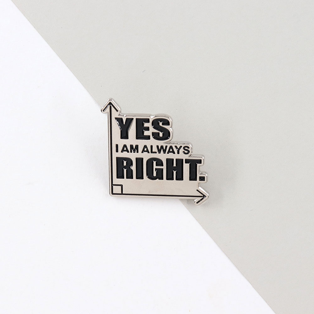 幽默学习短语金属胸针我是对的有趣数学珐琅别针徽章纪念品,饰品/流行首饰/时尚饰品新,胸针,淘宝优惠券,粉丝福利购,淘宝优惠卷