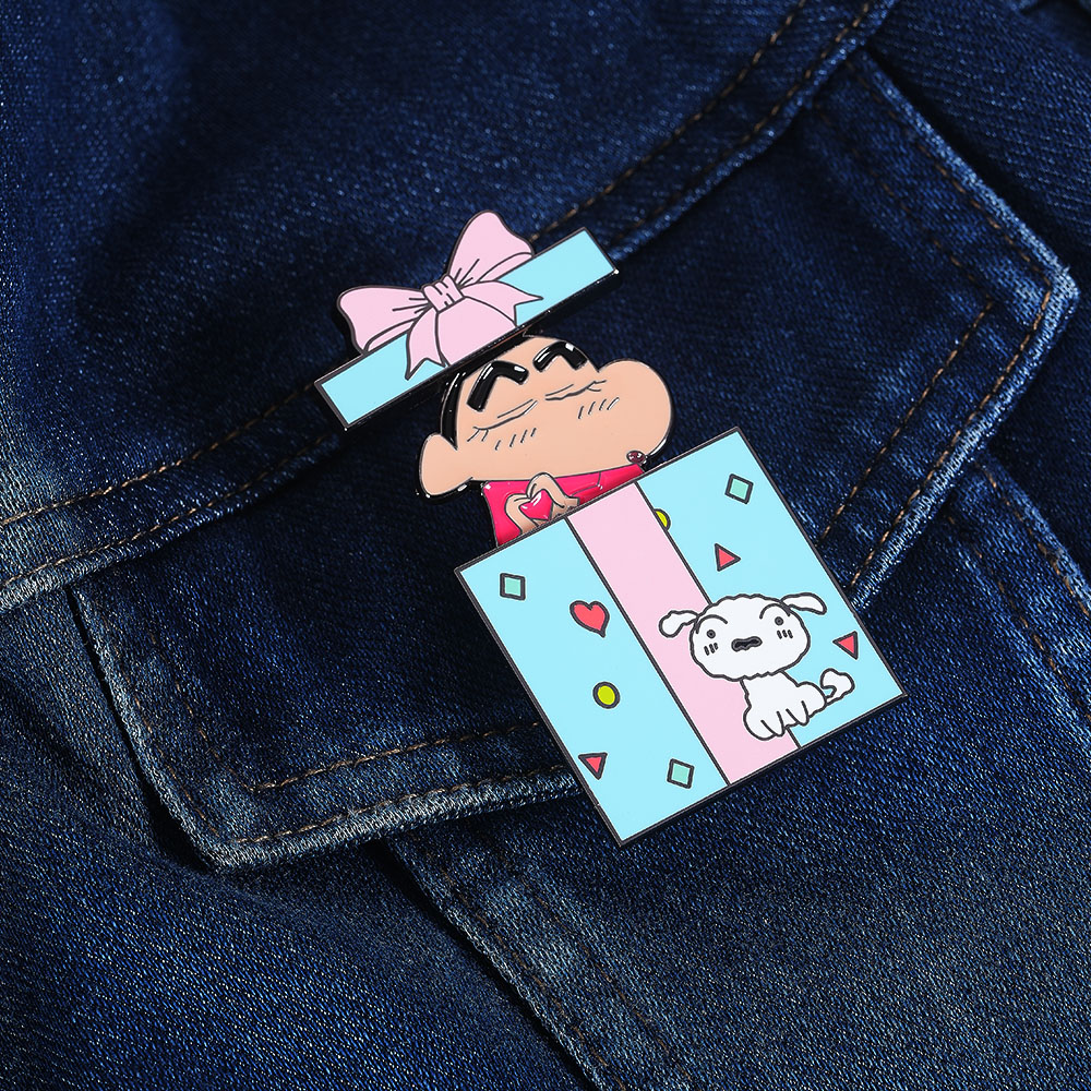 蜡笔小新小白冰箱贴可开启