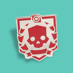 地狱潜兵2真面目执法者标志徽章周边珐琅别针游戏玩家收藏纪念品