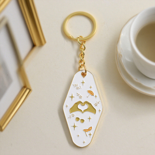 Fearless 泰勒霉霉Fearless专辑主题创意金属钥匙扣 收藏纪念饰品