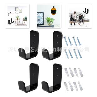 2对装曲棍球棒展示架 旱地冰球棍支架 高尔夫球棍展示架