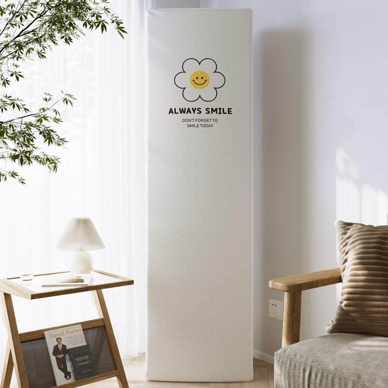 韩版小清新空调罩绒布热转印弹力方形空调罩印花全包空调防尘罩套,居家布艺,床头罩,淘宝优惠券,粉丝福利购,淘宝优惠卷