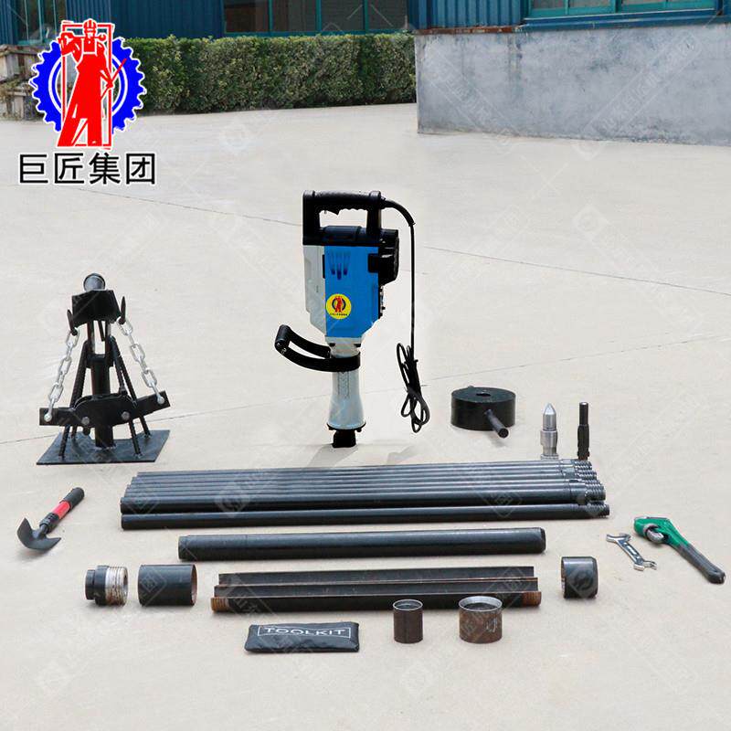 取土钻机便携式小型手持式轻便汽油环境监测勘探土壤采集取样钻机