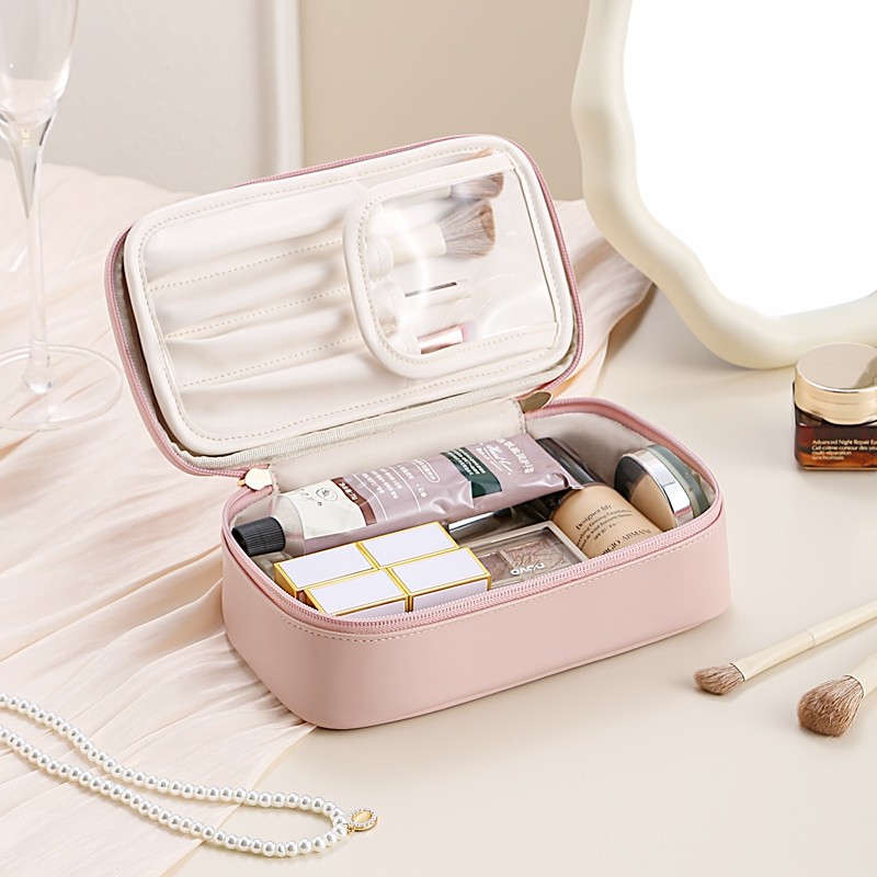 化妆收纳包女2025新款大容量分区化妆刷便携式轻便高端外出洗漱包,收纳整理,化妆包,淘宝优惠券,粉丝福利购,淘宝优惠卷