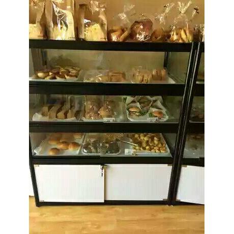 面包货架面包店展示柜模具生日蛋糕展示架中岛边柜糕点零食展柜