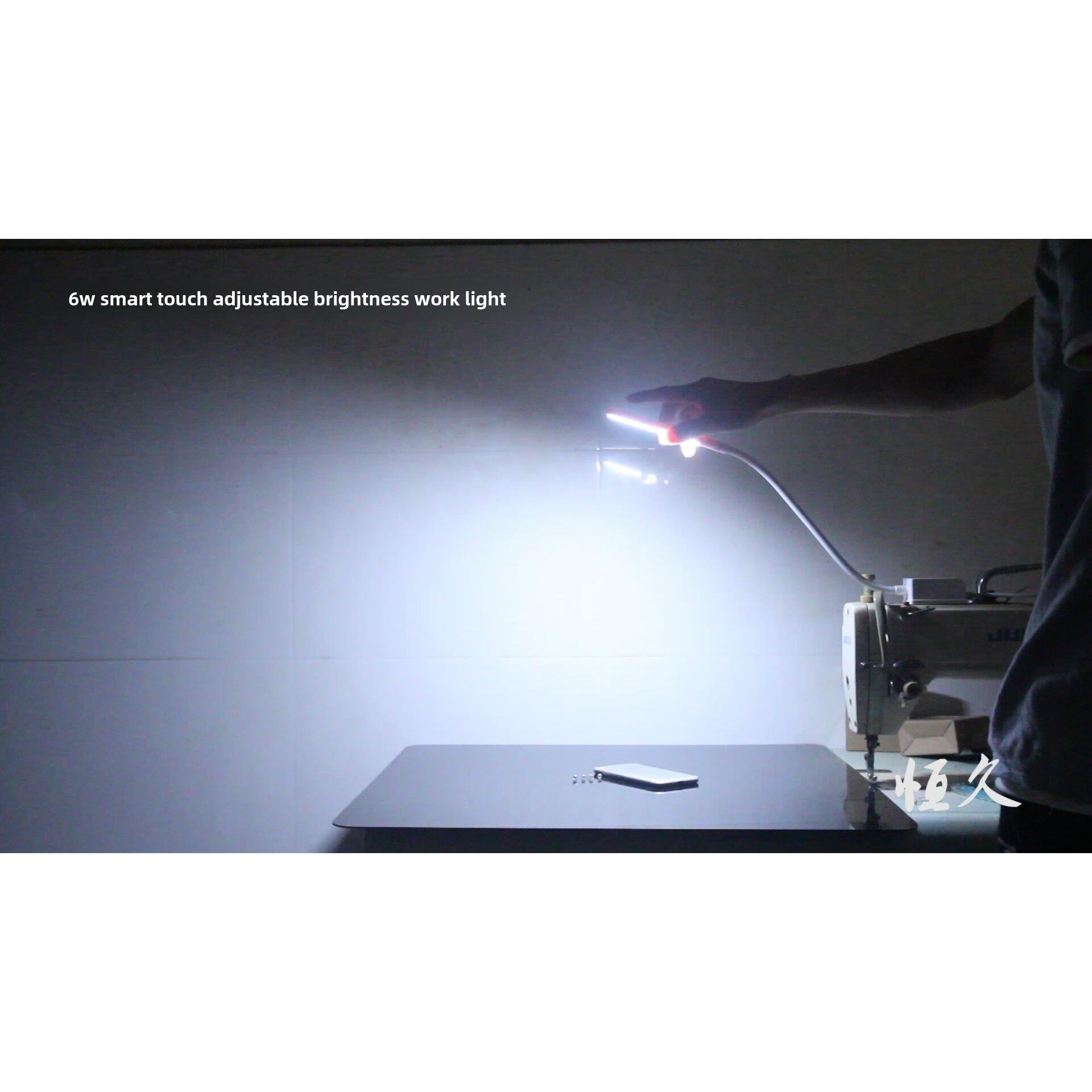 包邮护眼台灯可调光缝纫机照明专用LED衣车工作灯节能带磁铁触摸