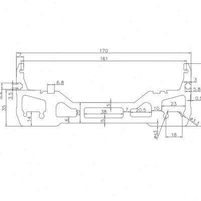 极速新品厂销1i70宽滑台铝型材线性模组直线滑台运R动平台滑块机