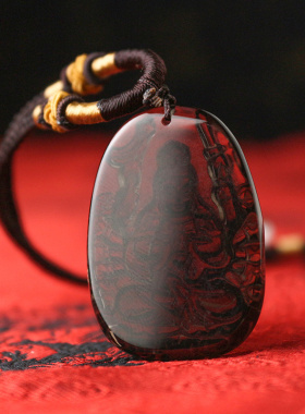 极速千手观音吊坠冰种黑曜石本命佛E属鼠十二生肖男女士八大守护