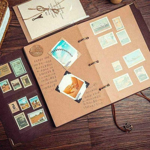 新品retro diy album, handmade album, romantic gifts, bo.yfri