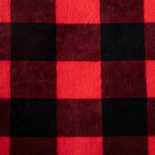 新品Buffalo Plaid Throw Blawnket for Sofa Couch Flannel Flee