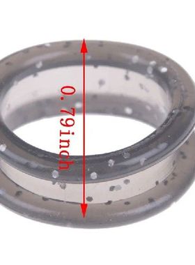 极速5Pcs/eSet Silica Gel Hair Scissors Ring Cutting Barber