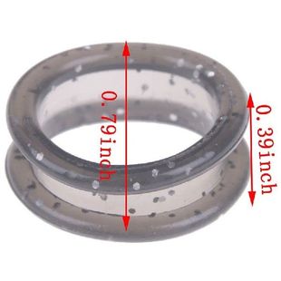 Gel Hair Scissors 极速5Pcs Cutting Silica Ring Barber eSet