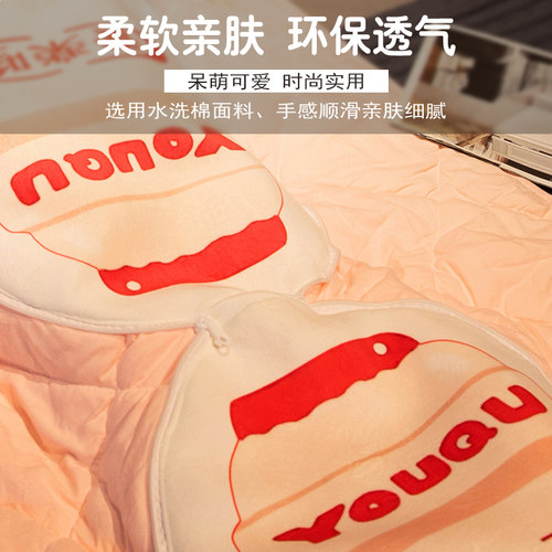 新品抱枕被子f两用汽车用车内靠垫办公室午睡折叠毯子男生款睡觉