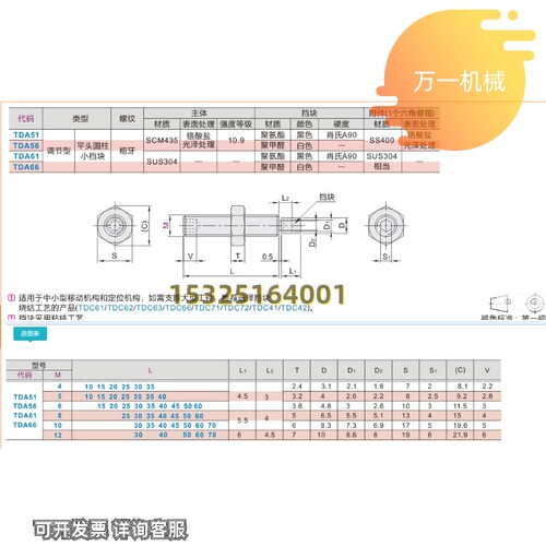 新品USUS4/5/6/8/10/12-10 15 20 25 30 35 Q40 50聚氨酯紧定螺丝
