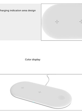 极速3 in 1 10W Wireless Charger Station SLtand Pad Charging