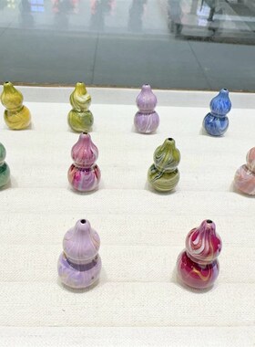 极速大漆葫芦配件配饰 diy女款手链项链包挂葫芦Z配件小装饰