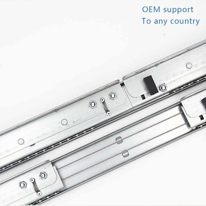 极速Heavy sliding tablre guide rail, dining table slide rail