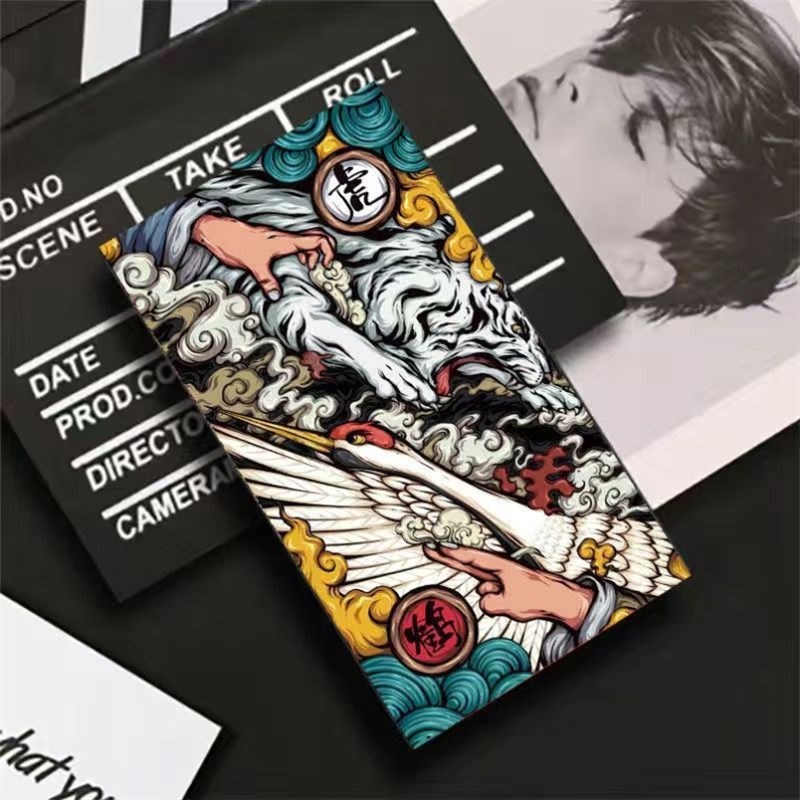 极速国潮a20支装铝合金烟盒保护壳超薄细支自动弹盖复古粗烟盒个