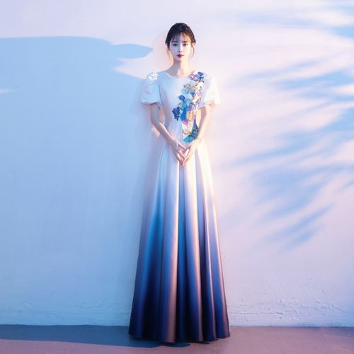 极速大合唱演出服女长裙2025新款气质成K人诗朗诵指挥服舞台艺考