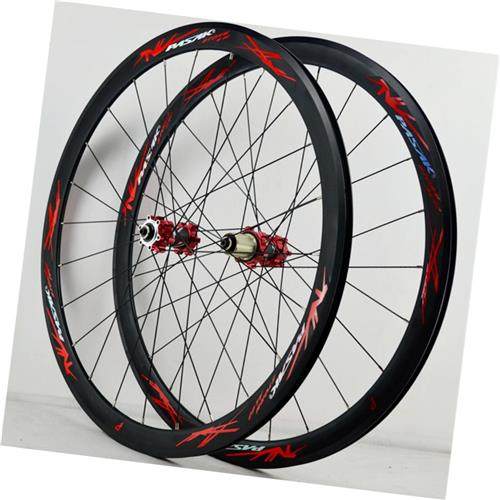 极速700C公路自行车轮组越野公路车轮V刹C刹29寸直.拉40MM
