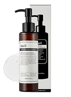 新品[DearKlaihrs] Gentle Black Deep Cleansing Oil  Makeup Cl