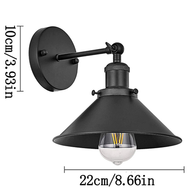 新品Vintadge Wall Sconce Adjustable Industrial Wall Lamp Lig