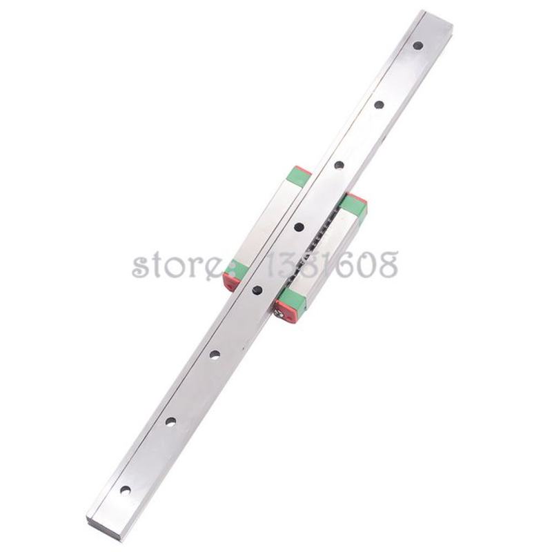 极速1PC Linear Guide Railu MGN15 Width 15mm Length 100 200 3
