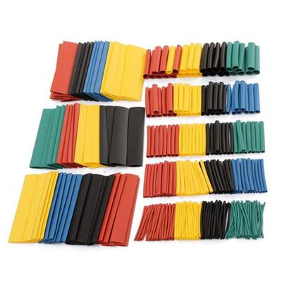 极速328Pcs/set Sleeving Wvrap Wire Car Electrical Cable Tube