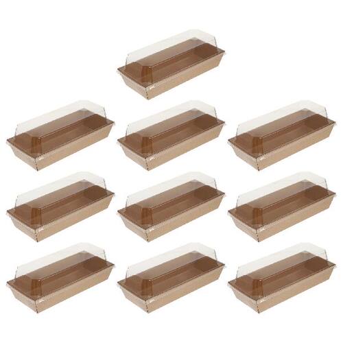 极速Box Papfer Boxes Charcuterie Cake Lids Carrier Packing L