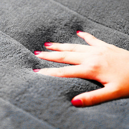 新品Home Bath Mat Coral Fleece BathrGoom Carpet Water Absorp