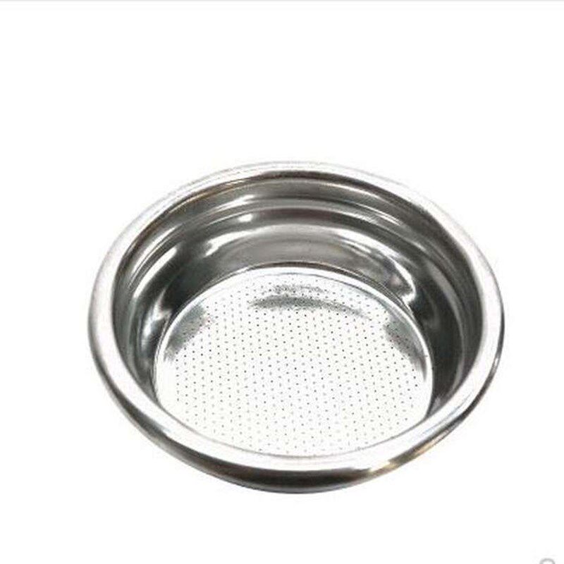 新品单份双份滤网无l孔盲碗盲片清洗配件半自动咖啡机58MM通用手