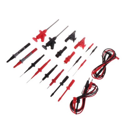 新品22pccs Multimeter Car Test Accessory Set 4mm Lead Cable