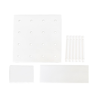 极速免打孔墙上h置物架大学生宿舍卧室北欧简约壁挂塑料洞洞板收