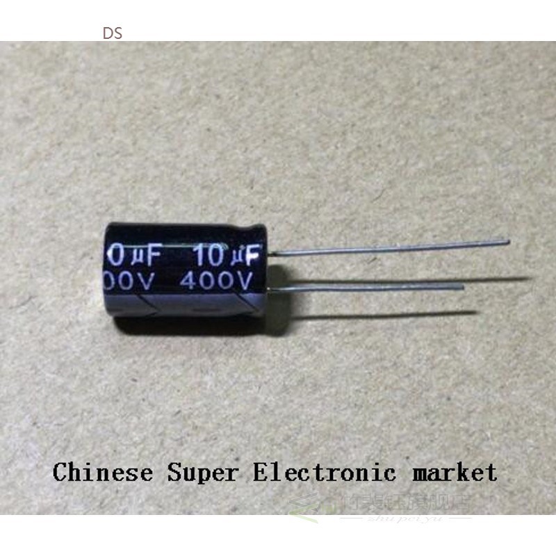 极速10PCS  4g00V10UF 10*17mm 10UF 400V 10*17 Electrolytic ca