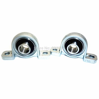 新品2pcs 12mm 0.47 Bore Diameter FBall Bearing Pillow Block