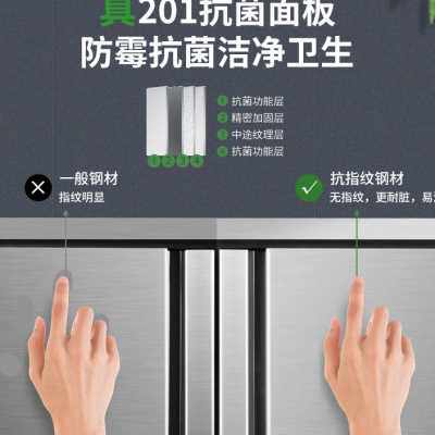 新品厂促冷藏工作台保p鲜柜商用操作台冷柜厨房冰箱大容量平冷冻