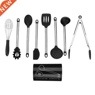 新品Silicone Cooking Utensilsy 9Pcs Kitchen Utensil Set Non-